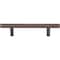 Elements 96 mm Center-to-Center Dark Brushed Bronze Naples Cabinet Bar Pull 156DBB - alternate 3